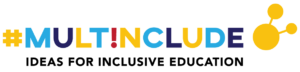 Logo Multinclude. Ideas for Inclusive Education